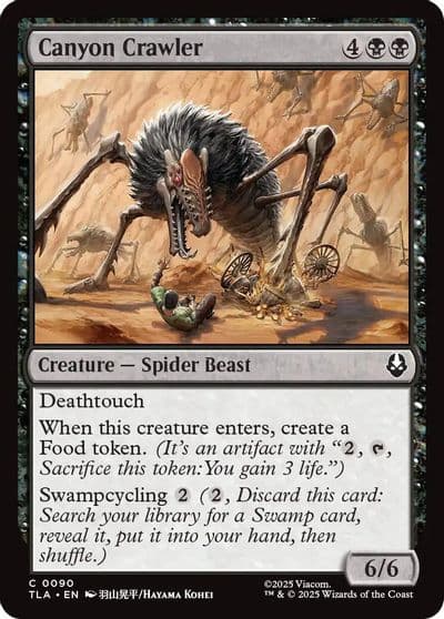 Canyon Crawler Avatar: The Last Airbender Magic card