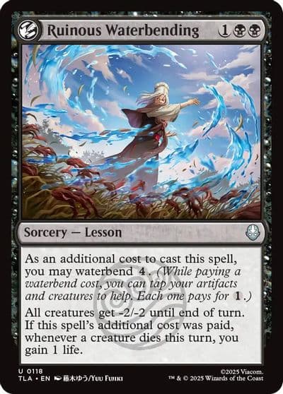 Ruinous Waterbending Avatar: The Last Airbender Magic card