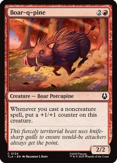 Boar q pine Avatar: The Last Airbender Magic card