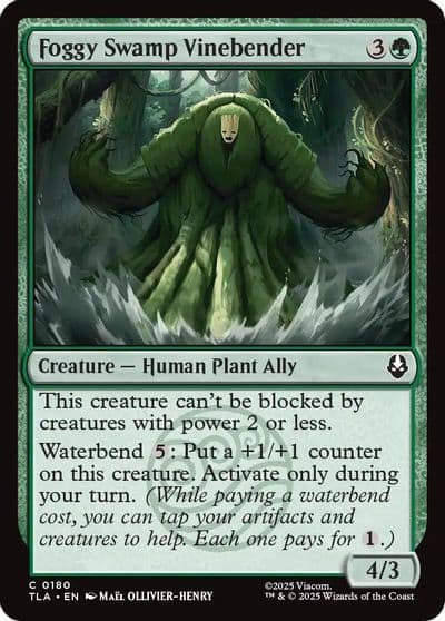 Foggy Swamp Vinebender Avatar: The Last Airbender Magic card