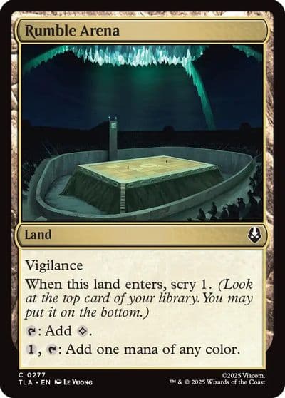 Rumble Arena Avatar: The Last Airbender Magic card