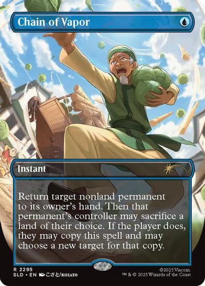 Chain of Vapor Secret Lair Drop Series Magic card