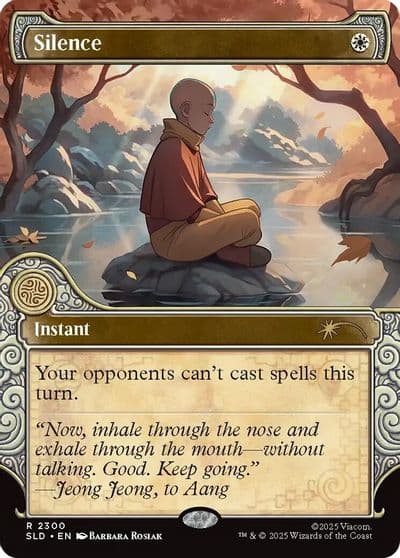 Silence 2300 Secret Lair Drop Series Magic card