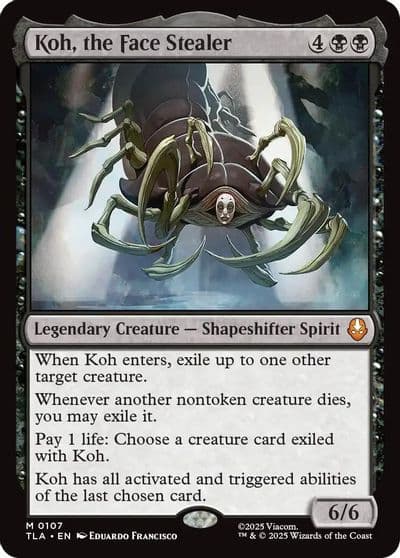 Koh the Face Stealer Avatar: The Last Airbender Magic card