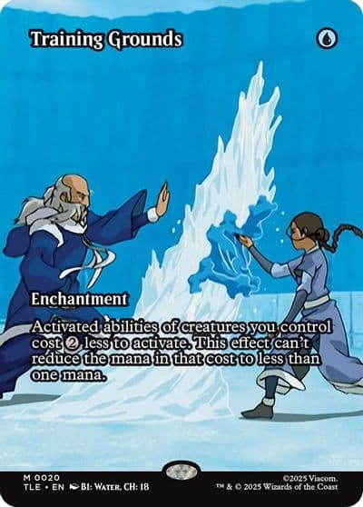 Training Grounds Borderless Avatar: The Last Airbender: Eternal-Legal Magic card