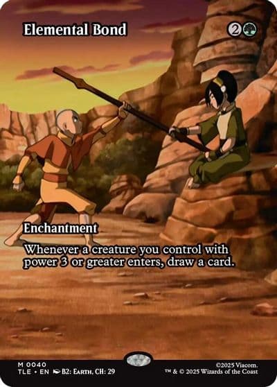 Elemental Bond Borderless Avatar: The Last Airbender: Eternal-Legal Magic card