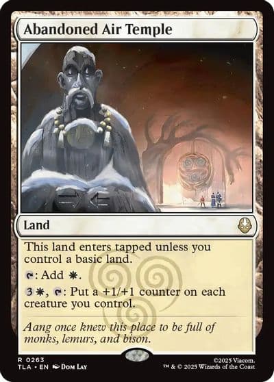 Abandoned Air Temple Avatar: The Last Airbender Magic card