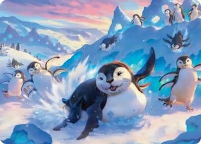 Otter Penguin Art Card Art Series: Avatar: The Last Airbender Magic card