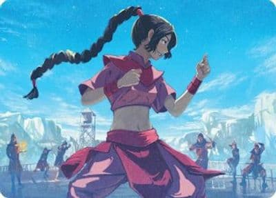 Ty Lee Chi Blocker Art Card Art Series: Avatar: The Last Airbender Magic card