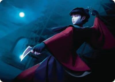 Mai Jaded Edge Art Card Art Series: Avatar: The Last Airbender Magic card