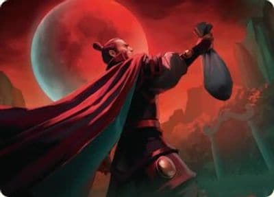 Zhao the Moon Slayer Art Card Art Series: Avatar: The Last Airbender Magic card