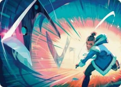 Trusty Boomerang Art Card Art Series: Avatar: The Last Airbender Magic card