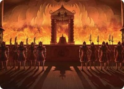 Fire Lord Ozai Art Card Art Series: Avatar: The Last Airbender Magic card