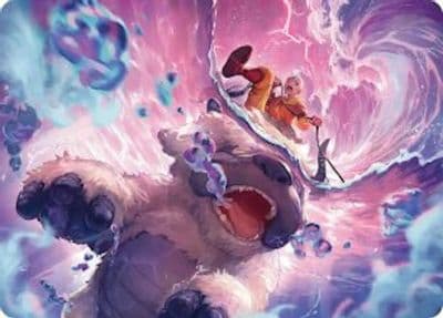 Storm of Memories Art Card Art Series: Avatar: The Last Airbender Magic card