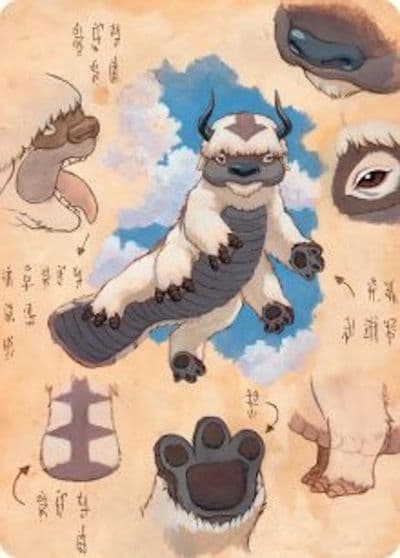 Appa Steadfast Guardian Art Card Art Series: Avatar: The Last Airbender Magic card