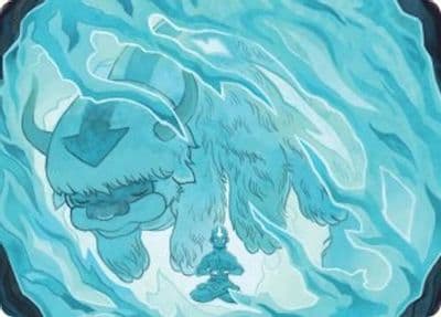 Aangs Iceberg 2 Art Card Art Series: Avatar: The Last Airbender Magic card