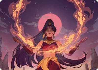 Firebending Student Art Card Art Series: Avatar: The Last Airbender Magic card