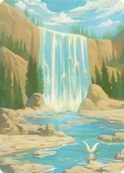 Island Art Card Art Series: Avatar: The Last Airbender Magic card