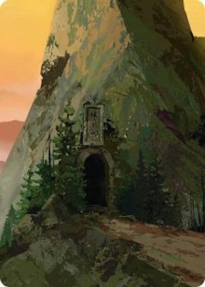 Mountain Art Card Art Series: Avatar: The Last Airbender Magic card