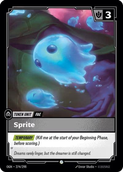 Sprite 274 Buff Origins Riftbound card