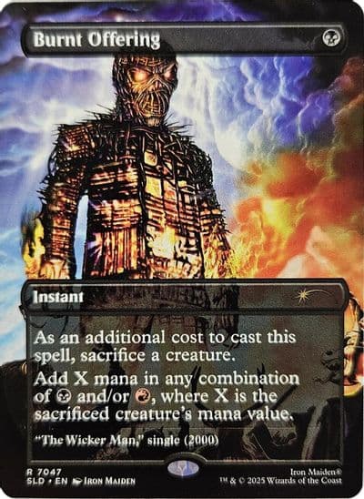 Burnt Offering Secret Lair Drop Series Magic card