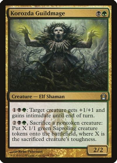Korozda Guildmage Return to Ravnica Magic card