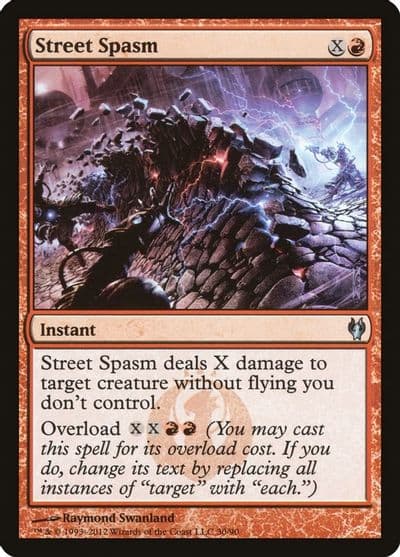 Street Spasm Duel Decks: Izzet vs. Golgari Magic card