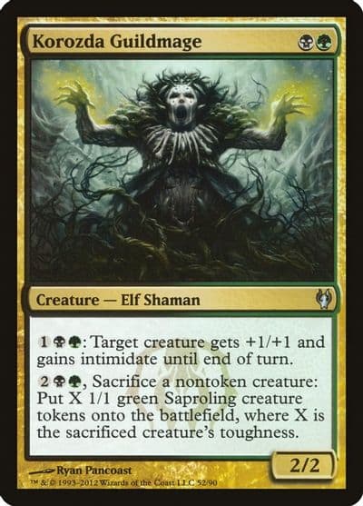 Korozda Guildmage Duel Decks: Izzet vs. Golgari Magic card