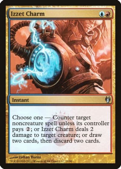 Izzet Charm Duel Decks: Izzet vs. Golgari Magic card