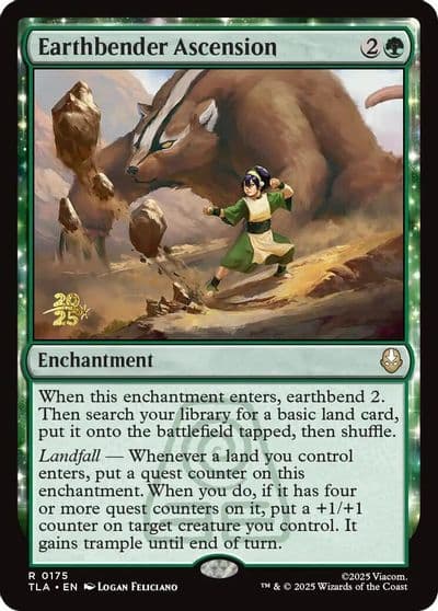 Earthbender Ascension Prerelease Cards Magic card