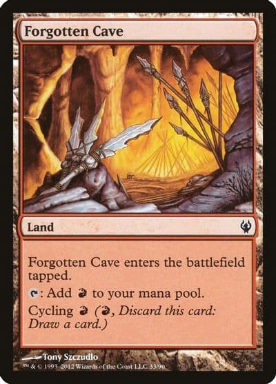 Forgotten Cave Duel Decks: Izzet vs. Golgari Magic card