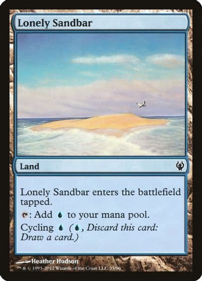 Lonely Sandbar Duel Decks: Izzet vs. Golgari Magic card
