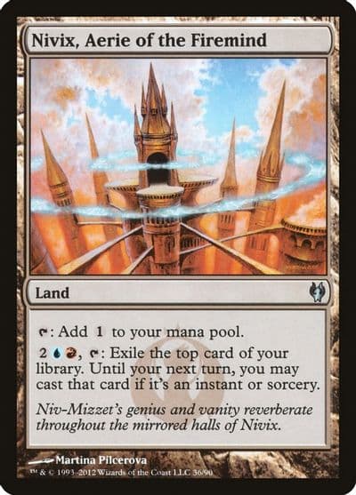 Nivix Aerie of the Firemind Duel Decks: Izzet vs. Golgari Magic card