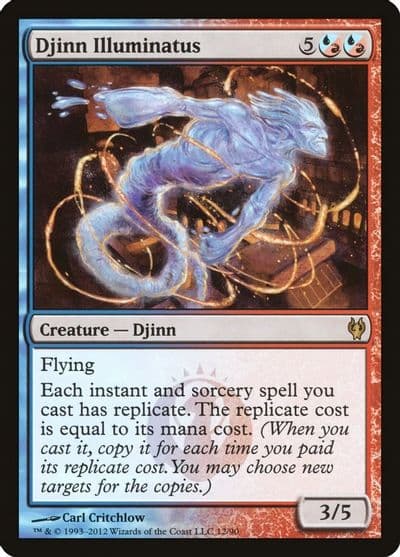 Djinn Illuminatus Duel Decks: Izzet vs. Golgari Magic card