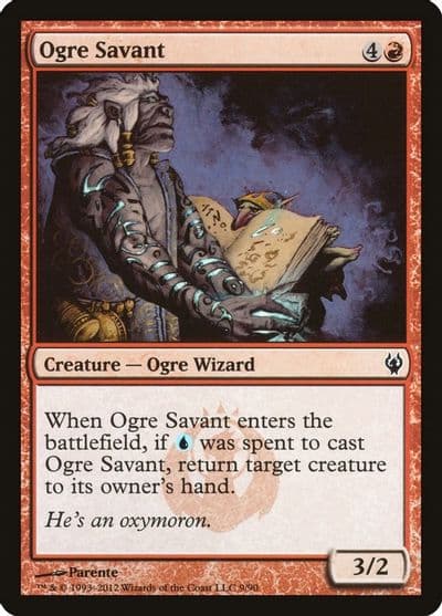 Ogre Savant Duel Decks: Izzet vs. Golgari Magic card