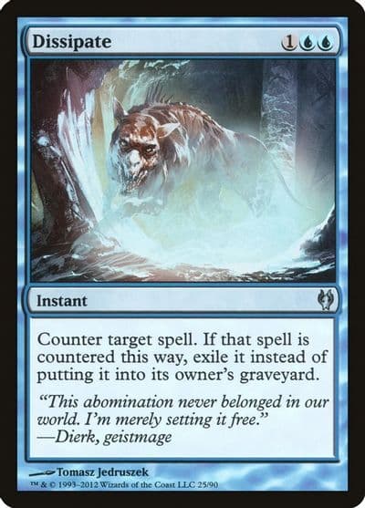 Dissipate Duel Decks: Izzet vs. Golgari Magic card