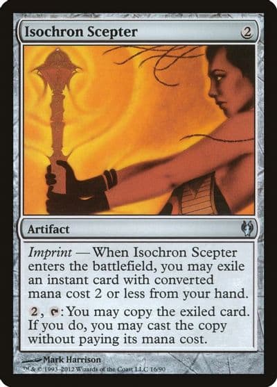 Isochron Scepter Duel Decks: Izzet vs. Golgari Magic card