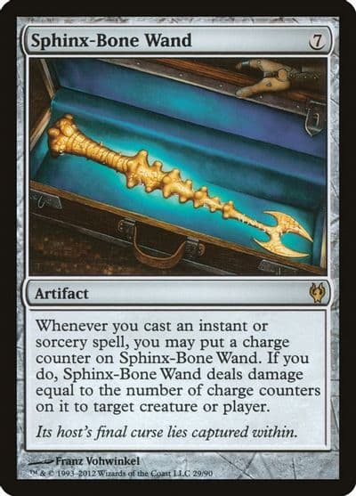 Sphinx Bone Wand Duel Decks: Izzet vs. Golgari Magic card