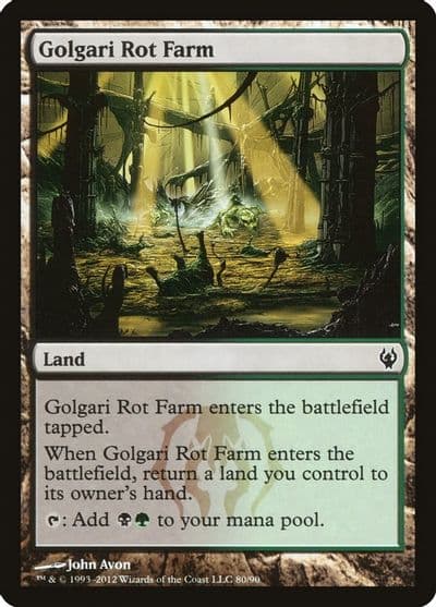 Golgari Rot Farm Duel Decks: Izzet vs. Golgari Magic card