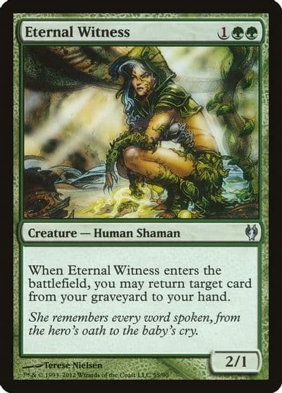 Eternal Witness Duel Decks: Izzet vs. Golgari Magic card