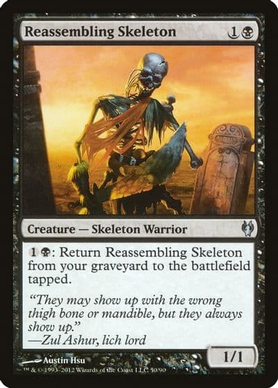 Reassembling Skeleton Duel Decks: Izzet vs. Golgari Magic card