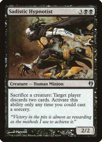 Sadistic Hypnotist Duel Decks: Izzet vs. Golgari Magic card