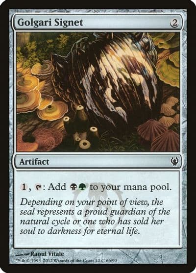 Golgari Signet Duel Decks: Izzet vs. Golgari Magic card