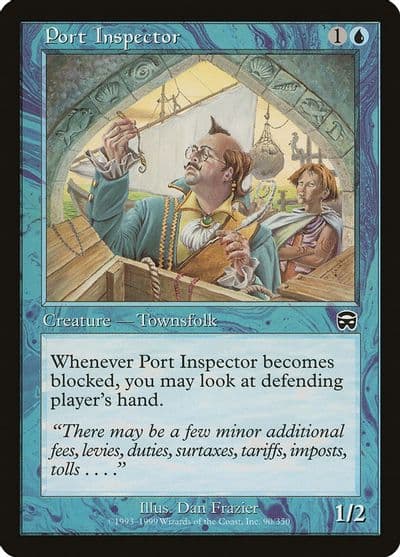Port Inspector Mercadian Masques Magic card