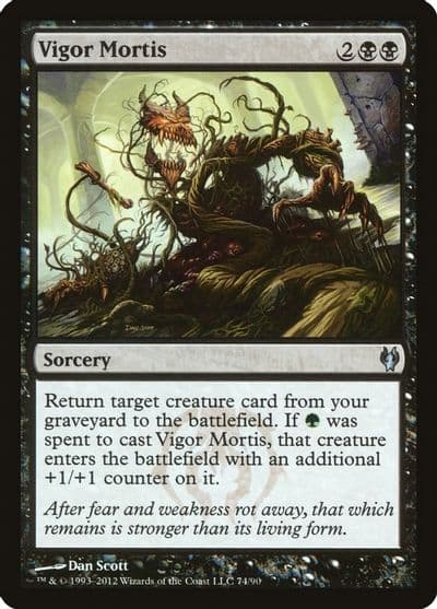 Vigor Mortis Duel Decks: Izzet vs. Golgari Magic card