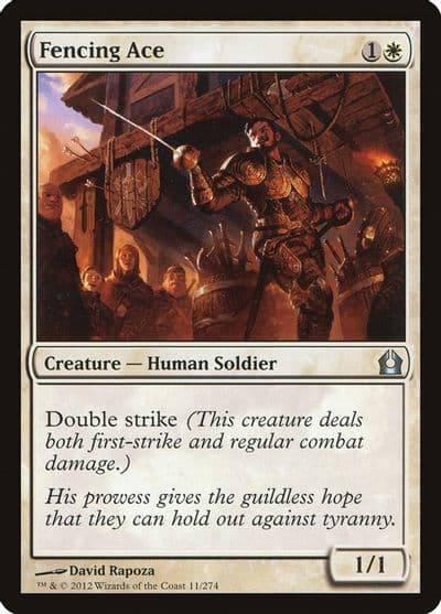 Fencing Ace Return to Ravnica Magic card