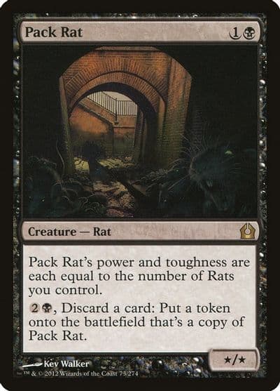 Pack Rat Return to Ravnica Magic card
