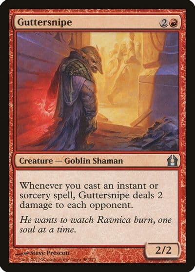 Guttersnipe Return to Ravnica Magic card