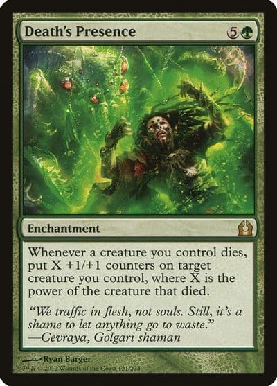 Deaths Presence Return to Ravnica Magic card