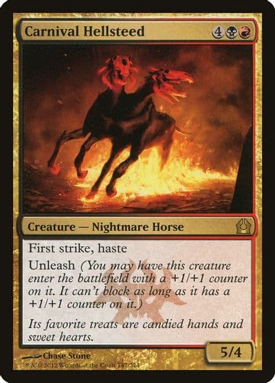 Carnival Hellsteed Return to Ravnica Magic card